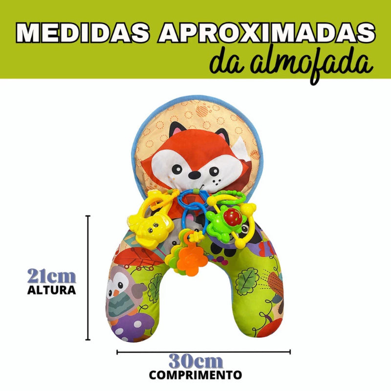 Almofada de Atividades para Bebês – BabyPlay Tummy